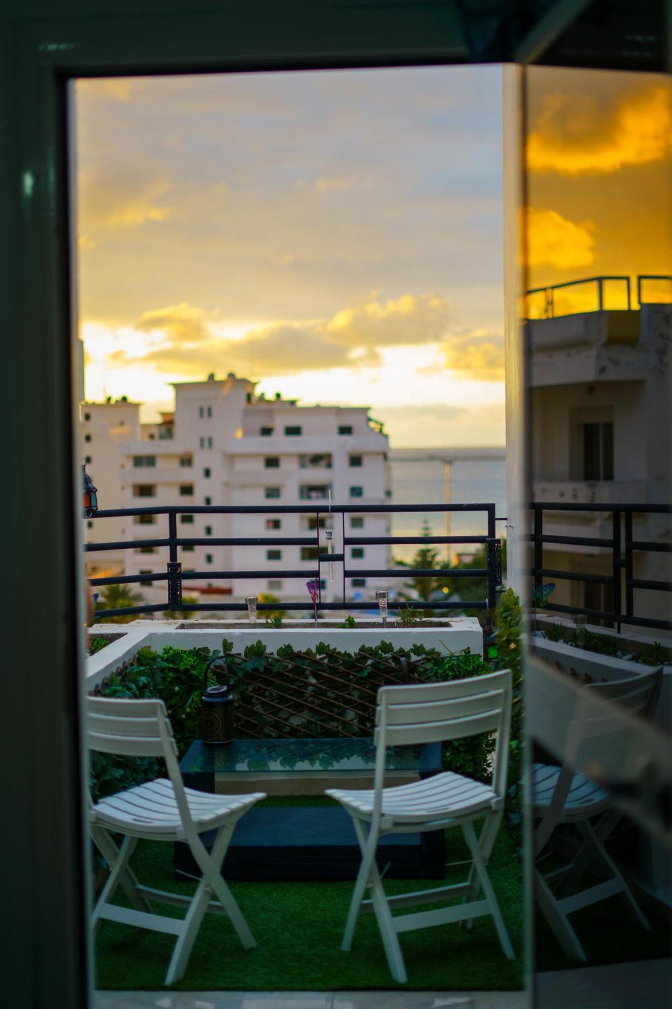 טנג'יר Bright Apartment With Sea View, Few Steps Away From The Tgv מראה חיצוני תמונה